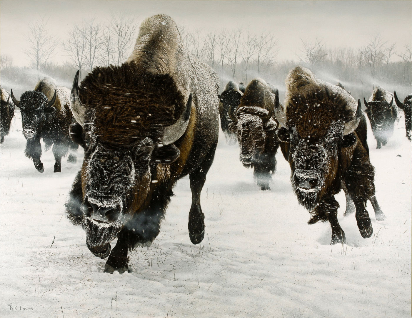 BRUCE K. LAWES (1962-), ON THE MOVE