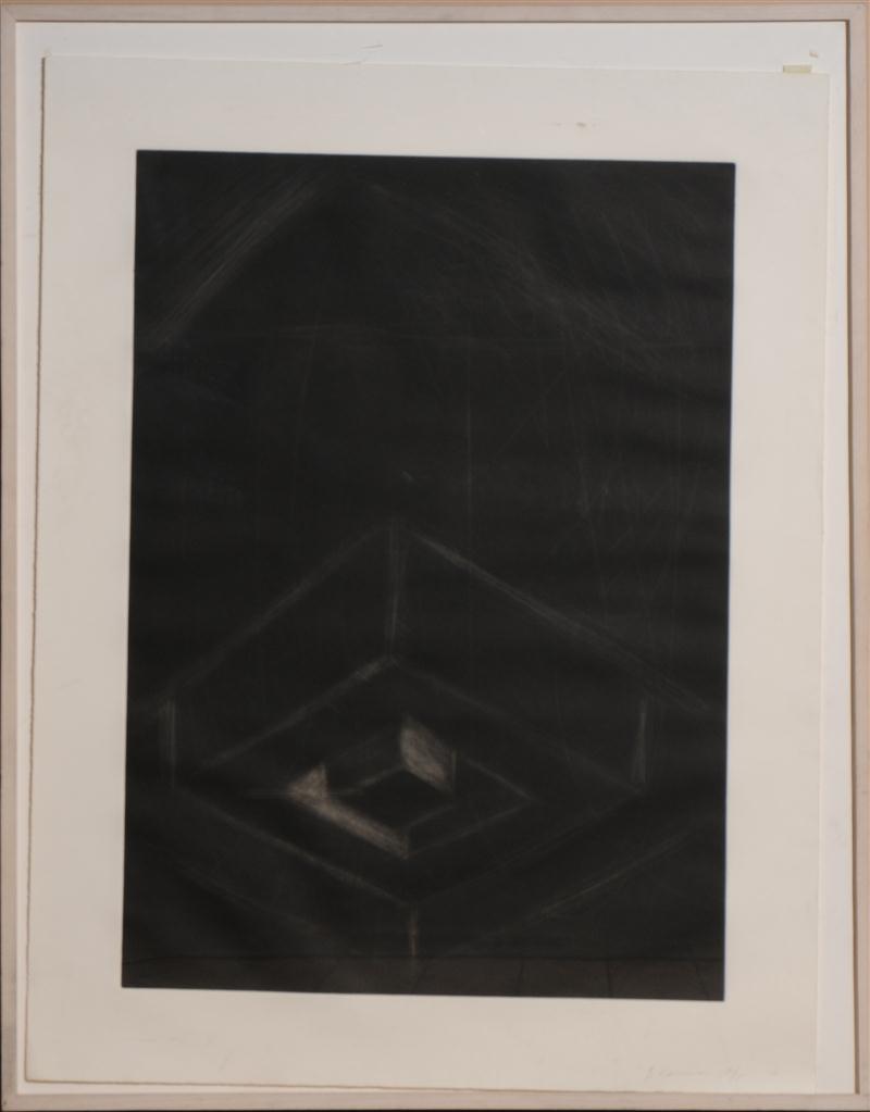 BRUCE NAUMAN (b. 1941): SQUARE IN