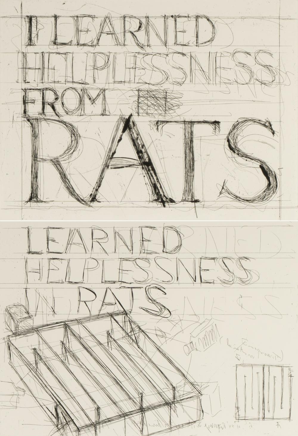 BRUCE NAUMAN (B. 1941): TWO
