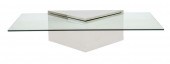 BRUETON MODERN CHROME & GLASS