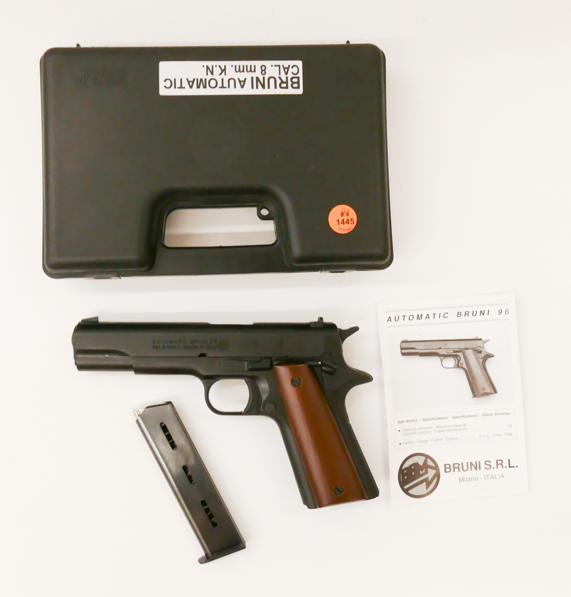 Bruni Model 96 .8mm Colt 1911