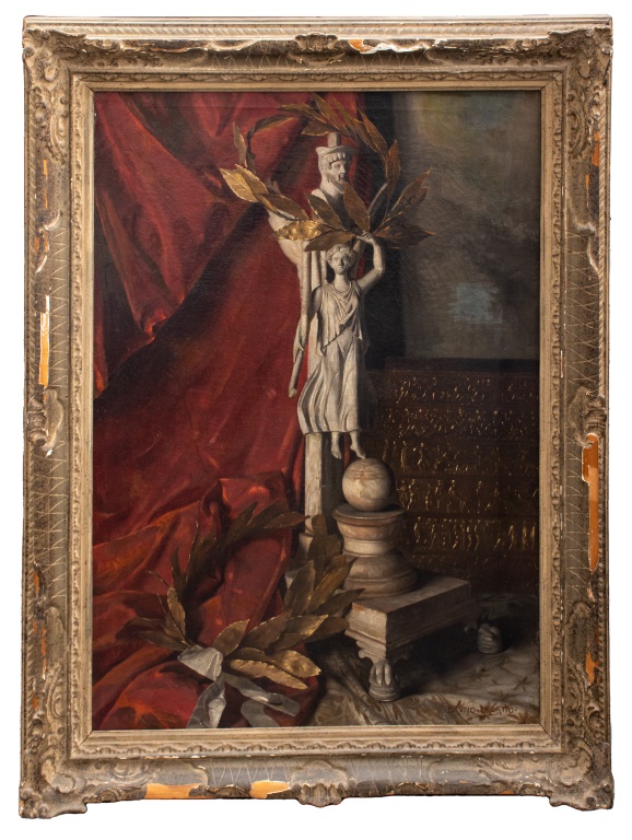 BRUNO CROATTO STILL LIFE OIL ON