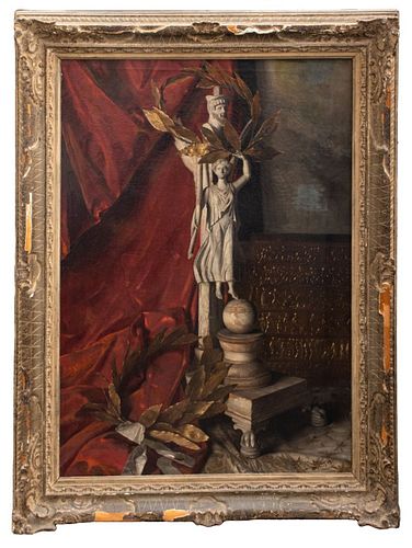 BRUNO CROATTO STILL LIFE OIL ON
