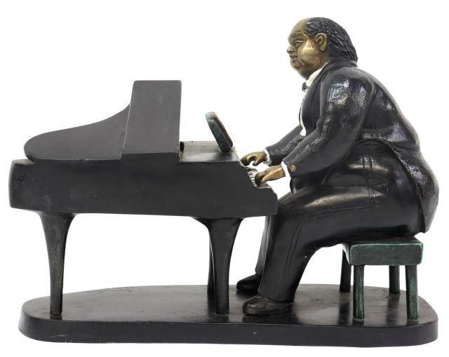 BRUNO LUNA (B.1963) BRONZE PIANO