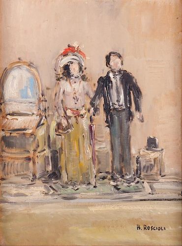 BRUNO ROSCIOLI OIL ON CANVAS