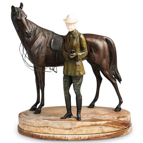 BRUNO ZACH BRONZE HORSE