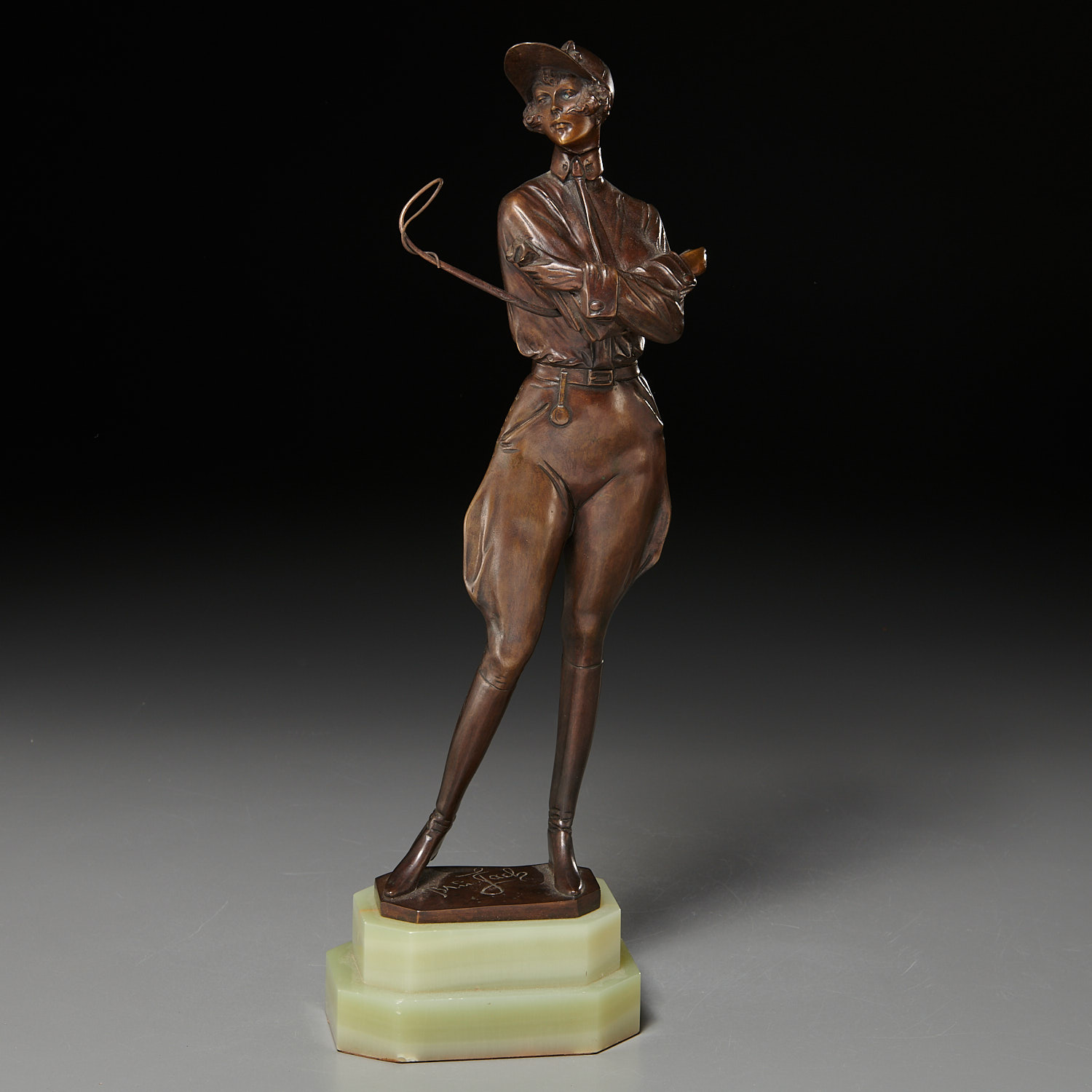 BRUNO ZACH, BRONZE SCULPTURE