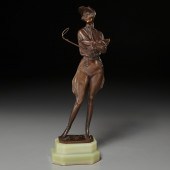 BRUNO ZACH, BRONZE SCULPTURE B