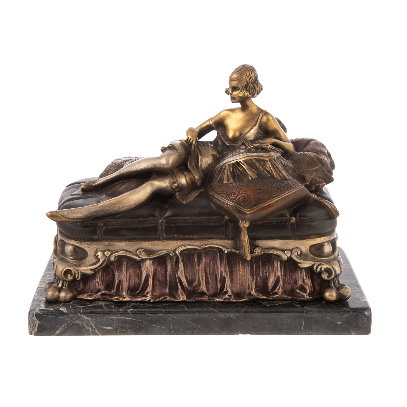 BRUNO ZACH, EROTIC BRONZE BOX