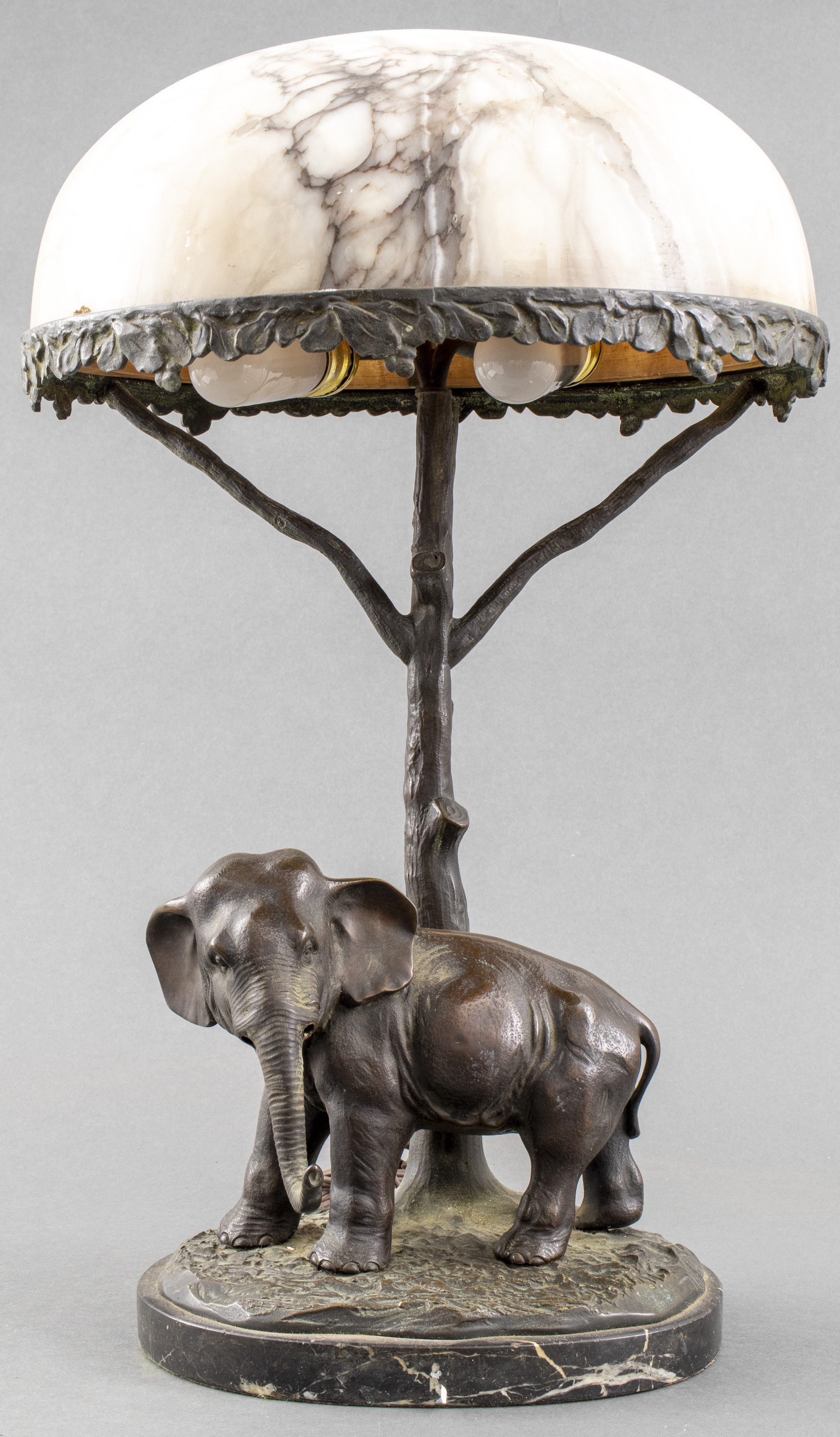 BRUNO ZACH MANNER BRONZE & MARBLE