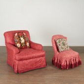 BRUNSCHWIG & FILS CLUB CHAIR A