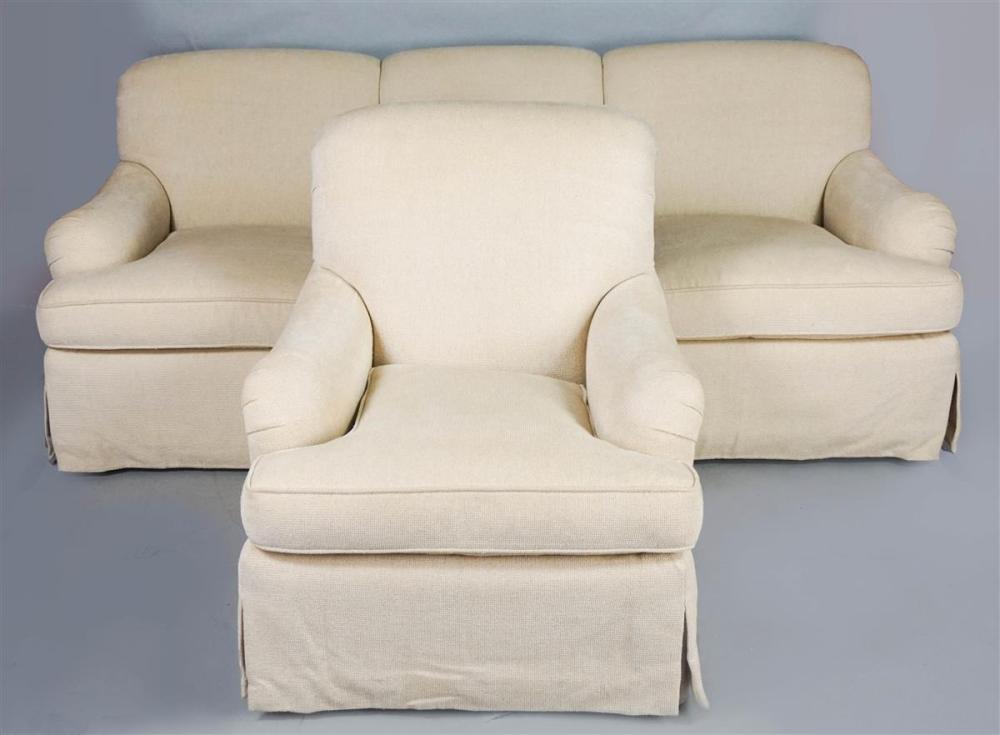 BRUNSCHWIG & FILS CREAM TWEED