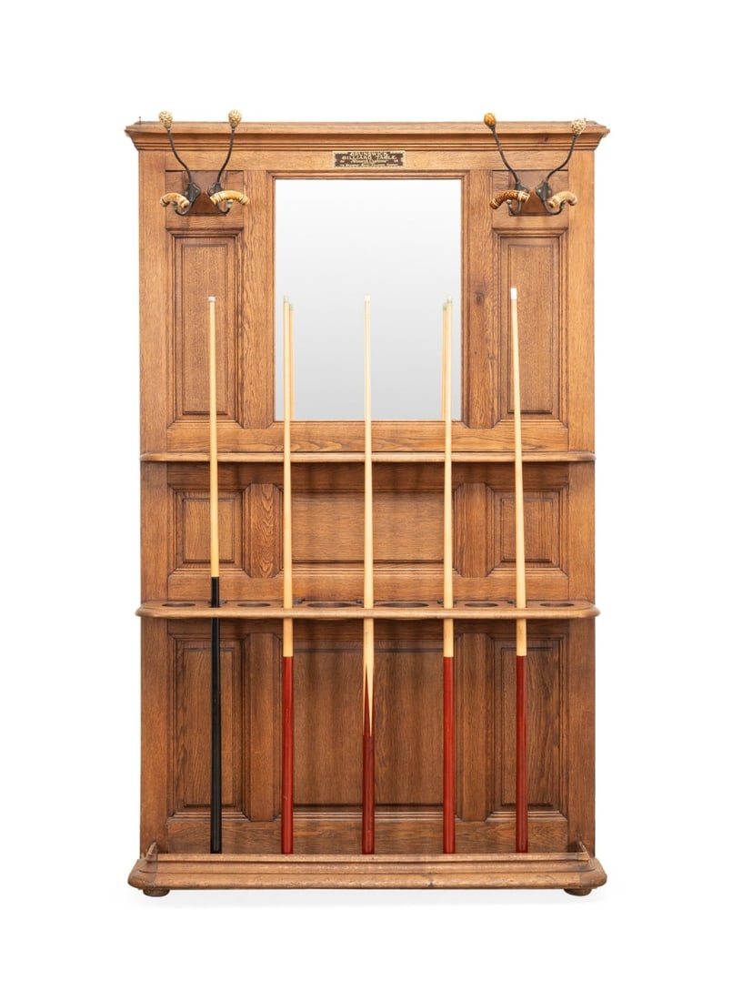 BRUNSWICK CORPORATION OAK POOL RACK