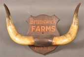 BRUNSWICK FARMS STEER HORN WAL