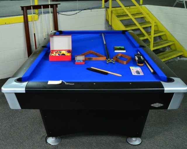 BRUNSWICK POOL TABLE WITH