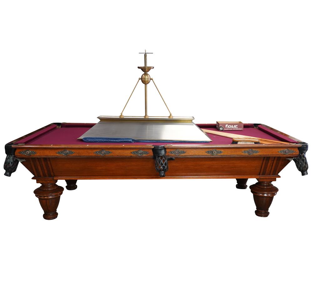 BRUNSWICK POOL TABLEsigned "The