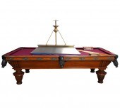 BRUNSWICK POOL TABLEsigned "Th