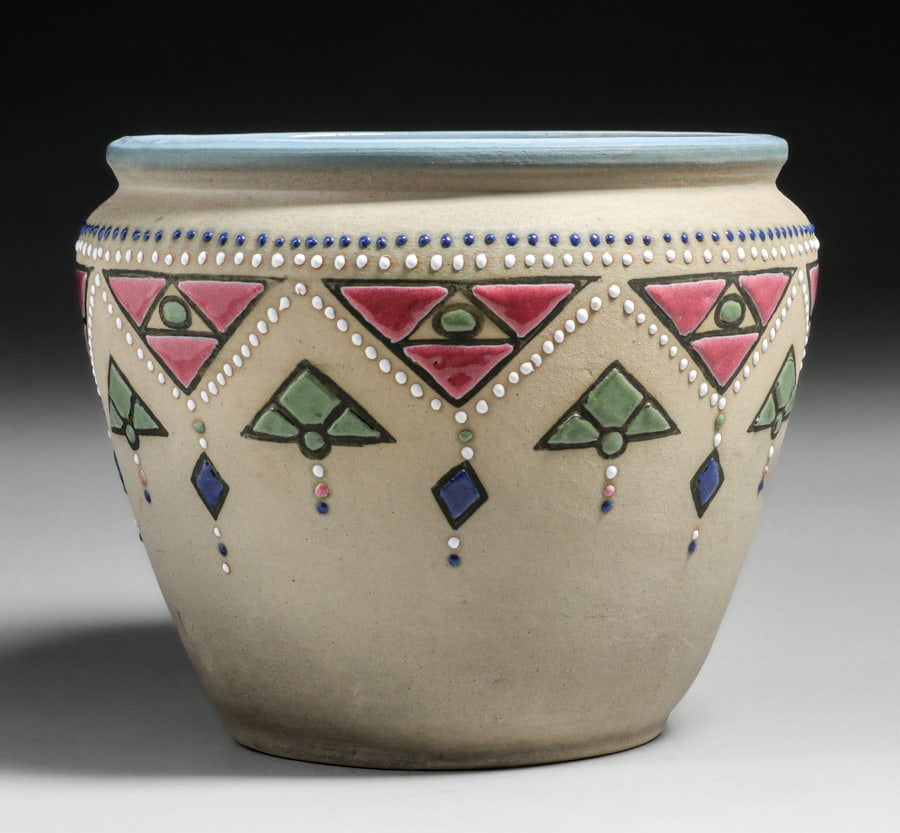 BRUSH MCCOY JEWEL JARDINIERE