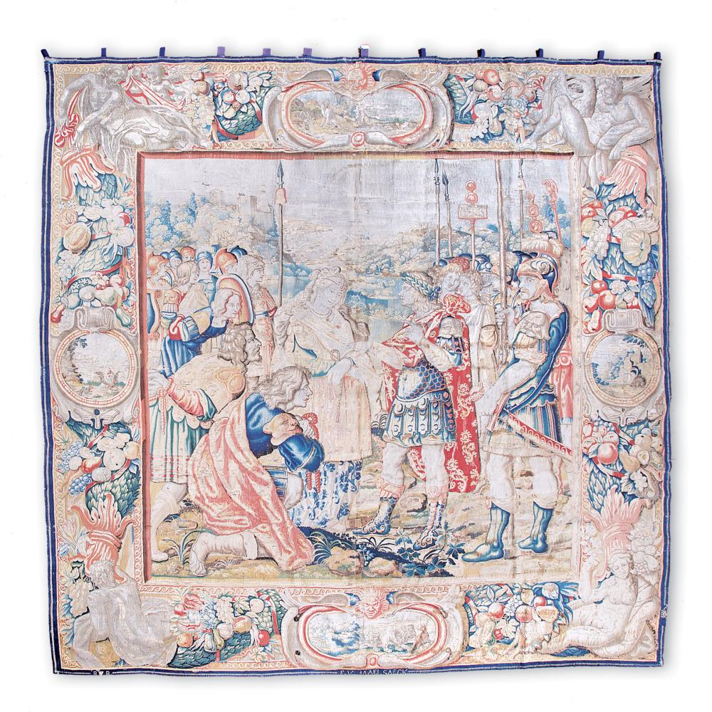 BRUSSELS TAPESTRY OF THE CONTINENCE