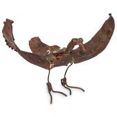 BRUTALIST BIRD SCULPTUREDESCRI
