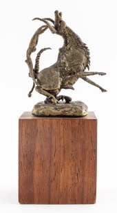 BRUTALIST BRONZE LONGHORN & NU