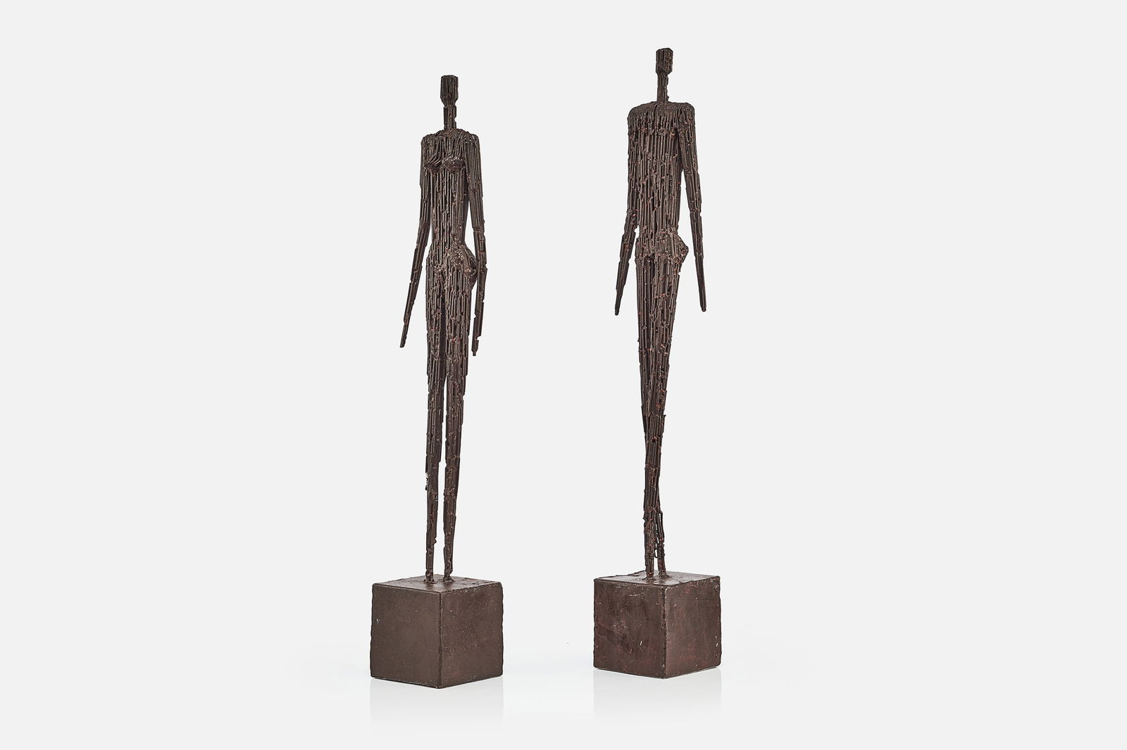 BRUTALIST, FIGURAL SCULPTURES