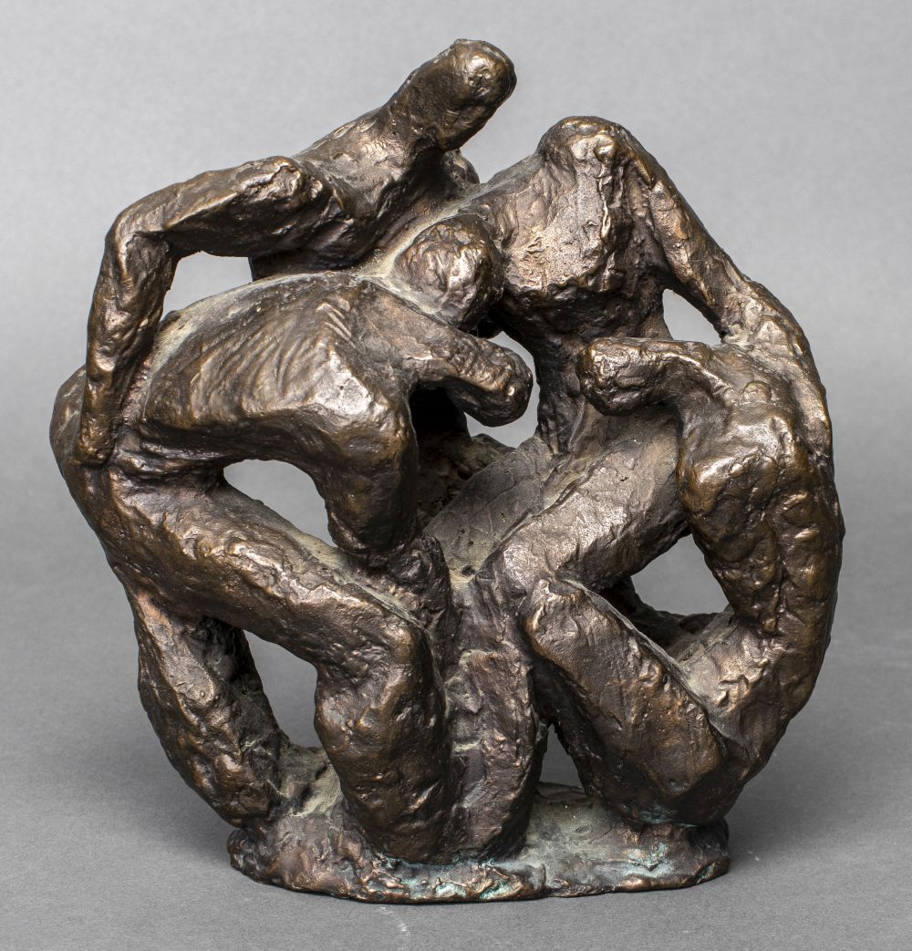 BRUTALIST "FOUR FIGURES" MODERN