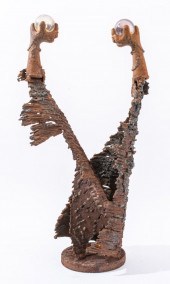 BRUTALIST METAL & FOUND OBJECT