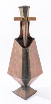 BRUTALIST PART-GILDED BRONZE A