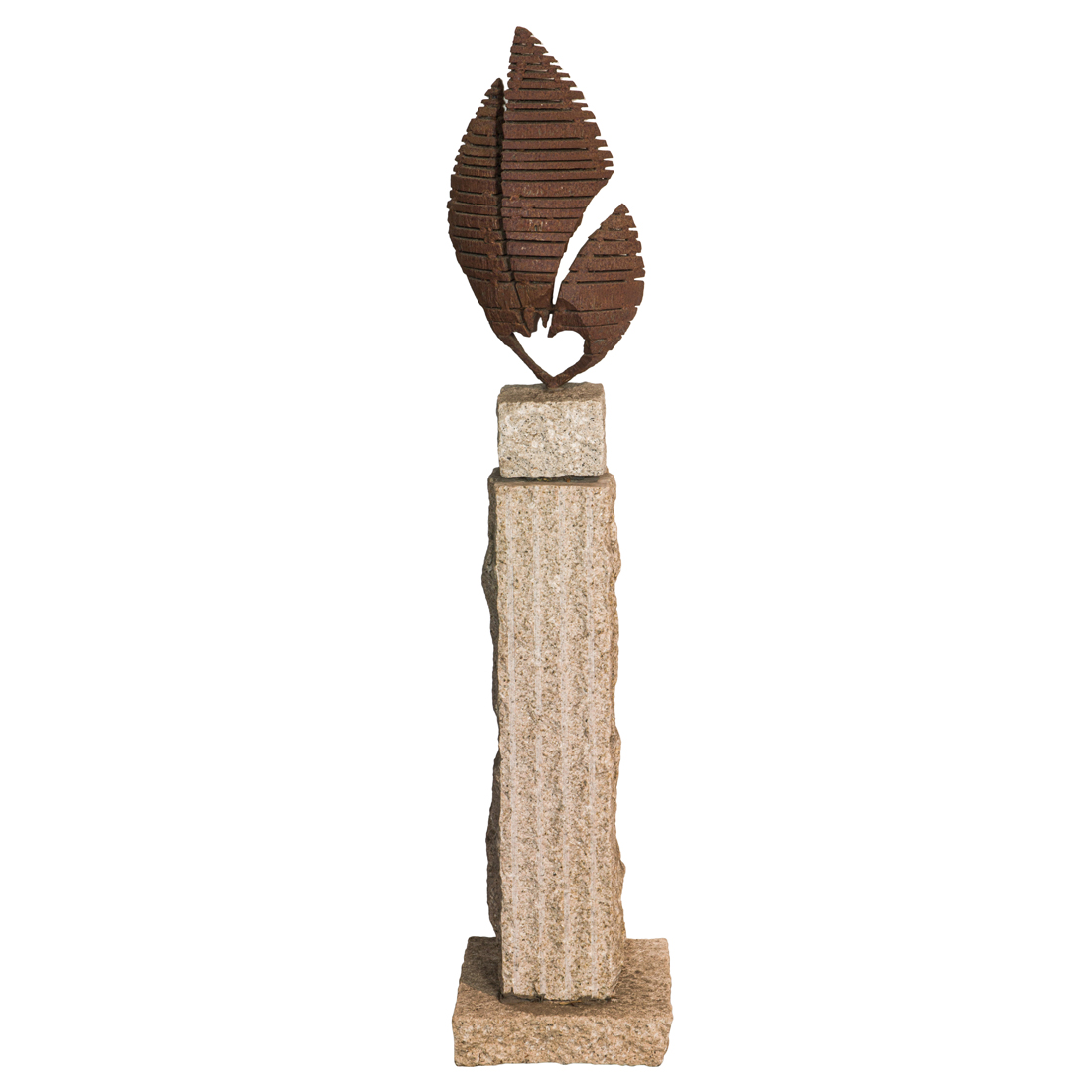 BRUTALIST SCULPTURE, SIGNED