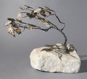 BRUTALIST STYLE BRASS WELDED I