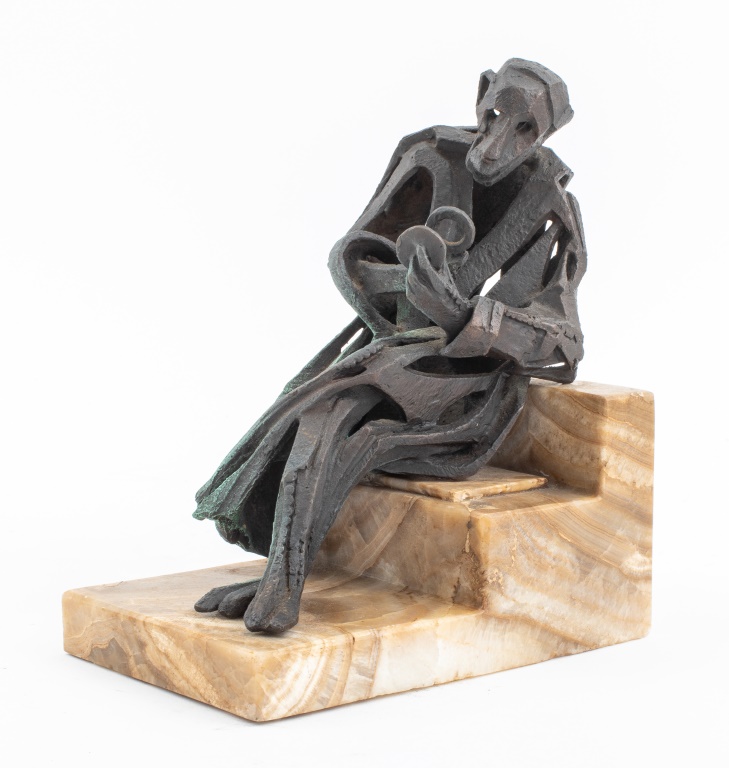 BRUTALIST 'THE COLLECTOR' BRONZE