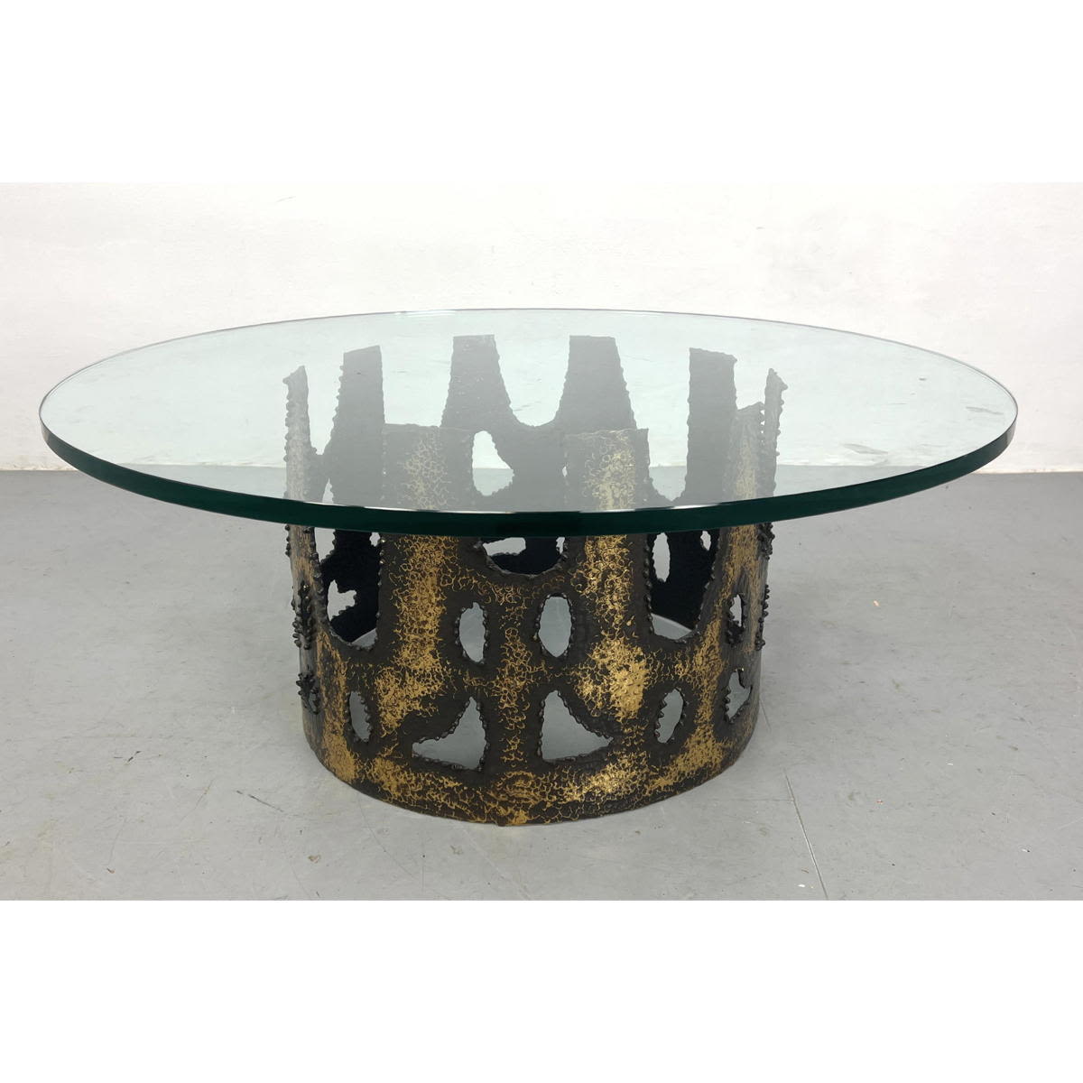 Brutalist Torch Cut Welded steel