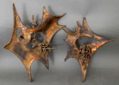 BRUTALIST WELDED METAL WALL SC