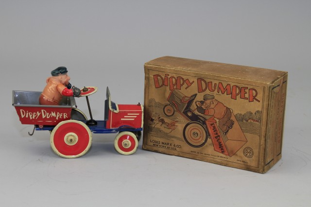 BRUTUS DIPPY DUMPER Marx colorfully