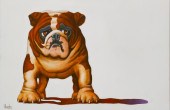 Bryan Ubaghs ''Bulldog'' Oil o