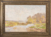 BRYANT CHAPIN LANDSCAPE OIL ON