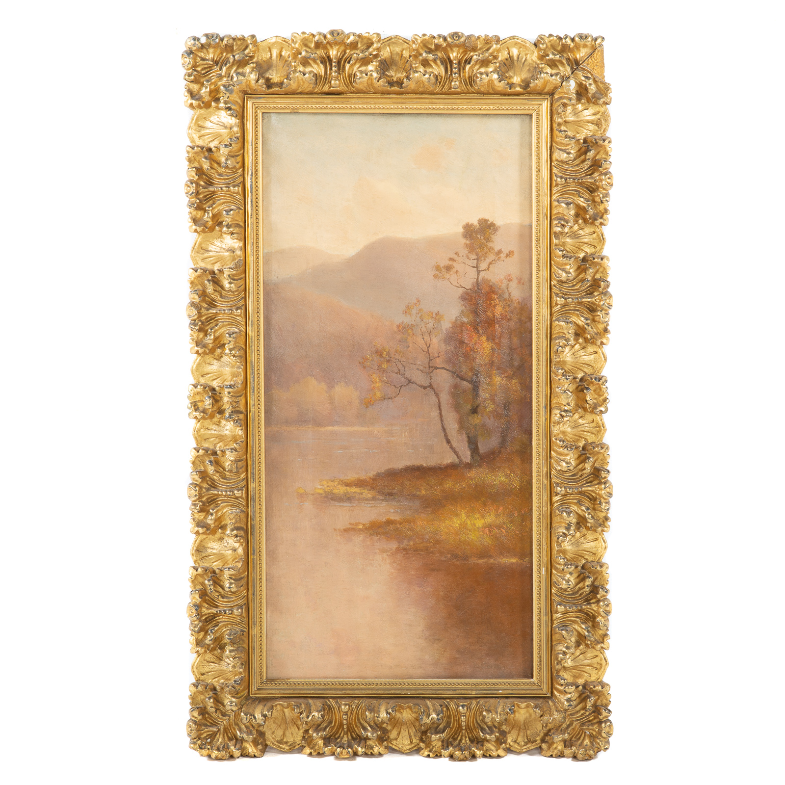 BRYANT CHAPIN. RIVER LANDSCAPE, OIL