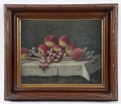 B.S. HAYES, STILL LIFE WITH FR