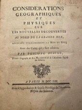 BUACHE, PHILIPPE. CONSIDERATIO