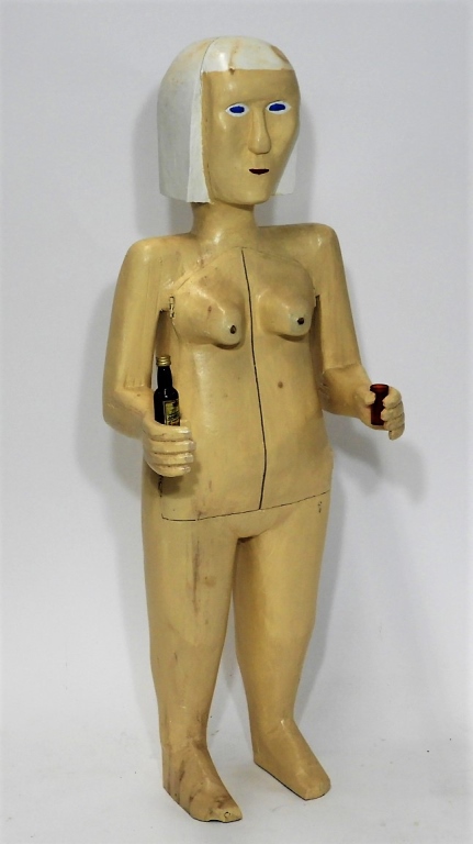 BUBBY MOORES FOLK ART NUDE FEMALE
