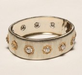 Buccellati 18K white gold diam