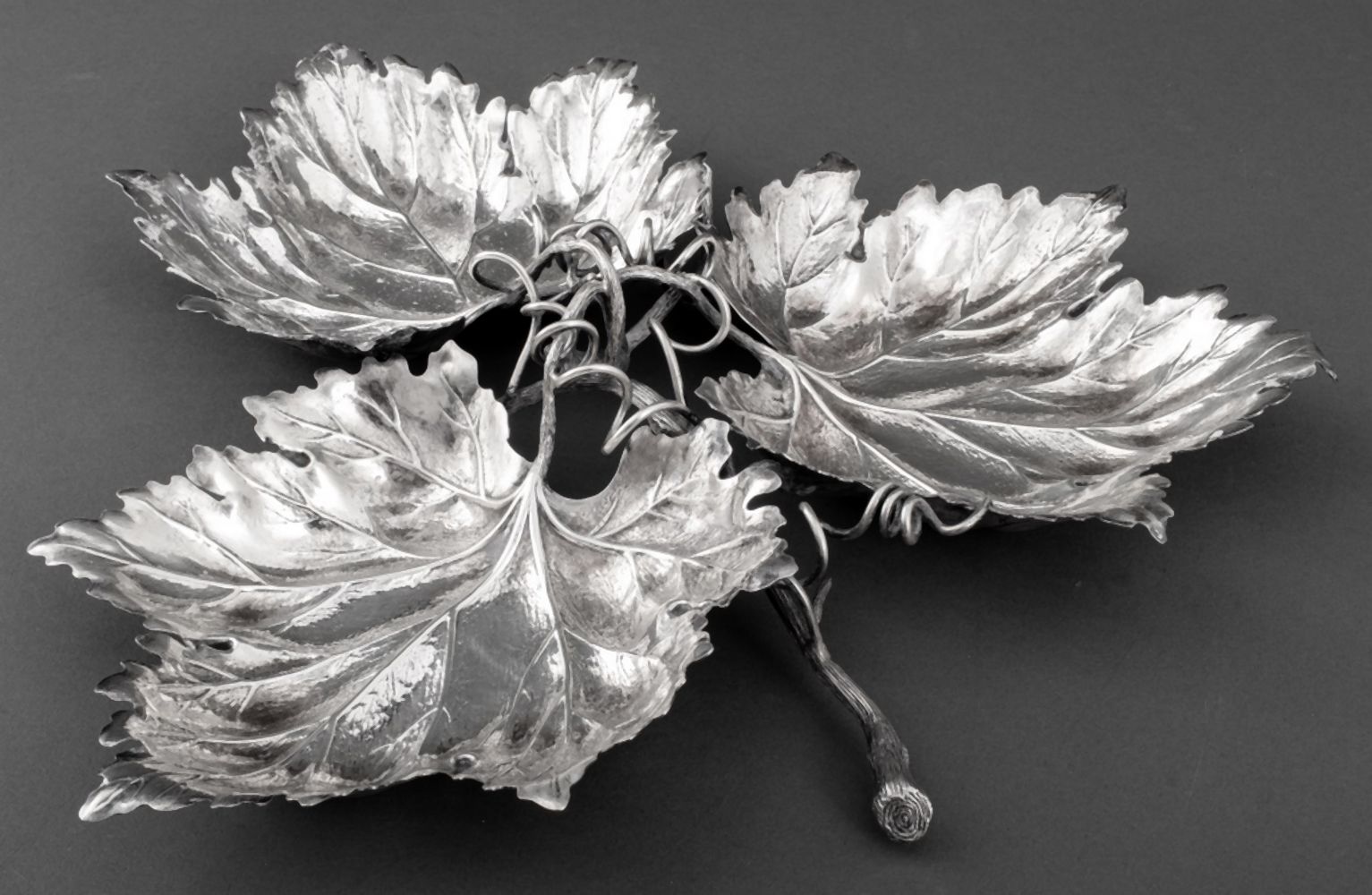 BUCCELLATI STERLING LEAVES
