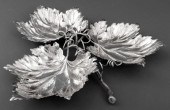 BUCCELLATI STERLING LEAVES CEN