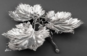 BUCCELLATI STERLING LEAVES CEN