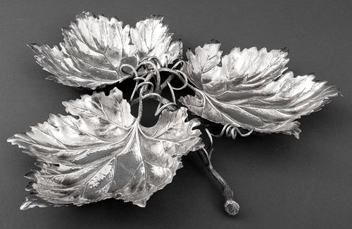 BUCCELLATI STERLING LEAVES