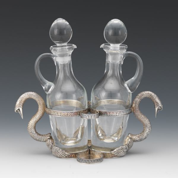 BUCCELLATI STERLING SILVER CRUET