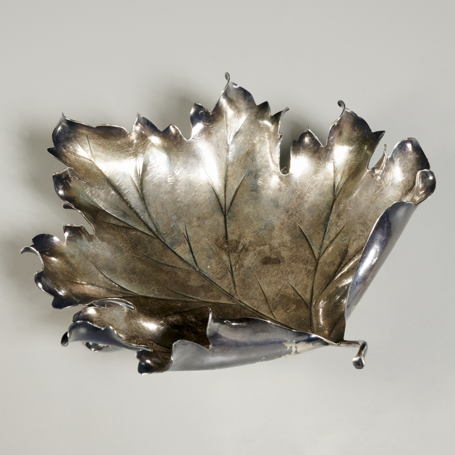 BUCCELLATI STERLING SILVER LEAF