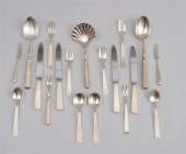 BUCELLATI SILVER FLATWARE SERV