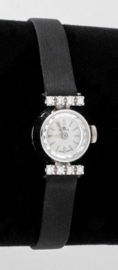 BUCHERER 18K WHITE GOLD DIAMON